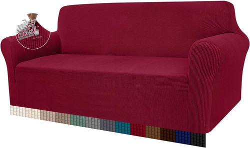 Seater elasticated red - elasticated,