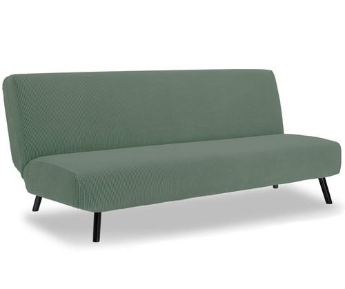 Green seater sofa cover - 3,
