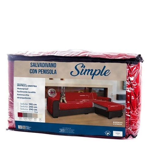 Reversible sofa cover with - cover,