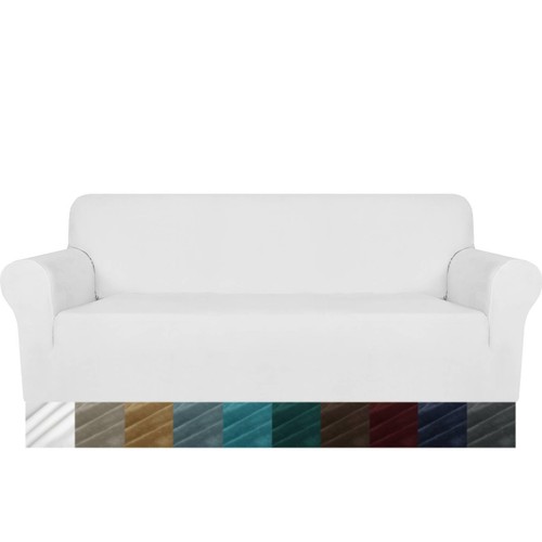 White seater thick velvet - white,