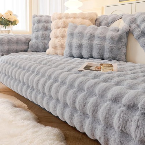 Grey leather 4 seater - grey,