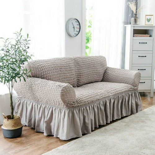 Popcorn sofa cover elastic